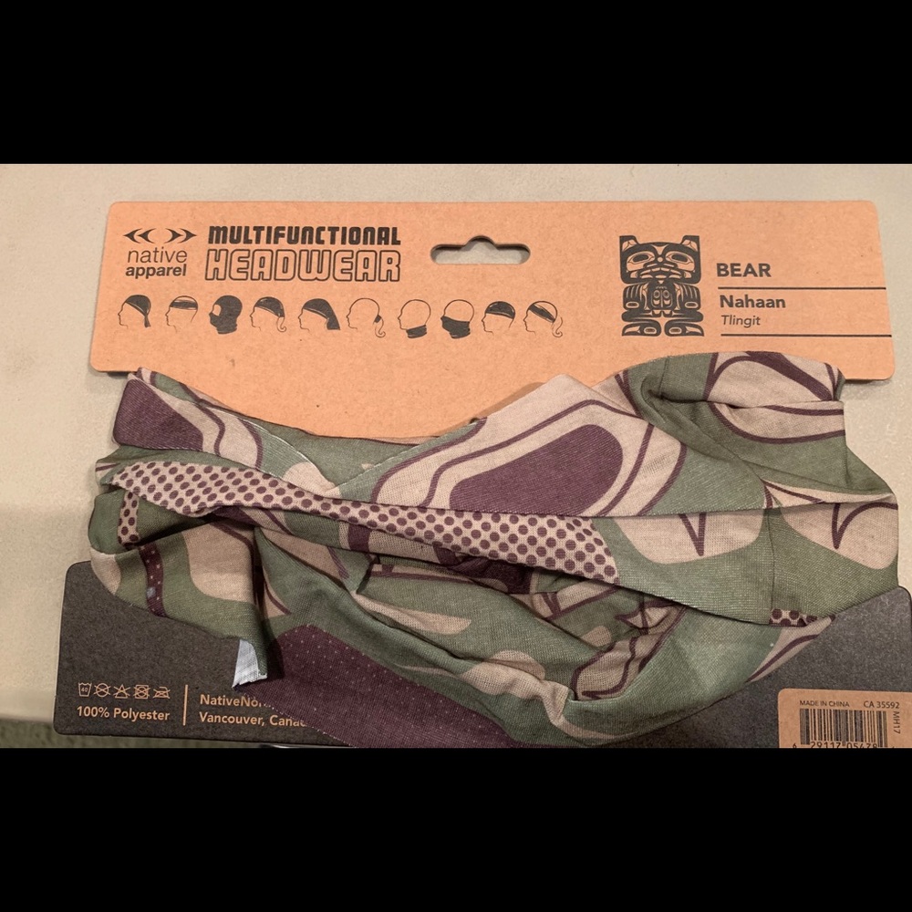 Native Apparel Multifunctional Headwear BEAR